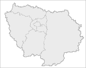Carte des fosse-septique d'île de France